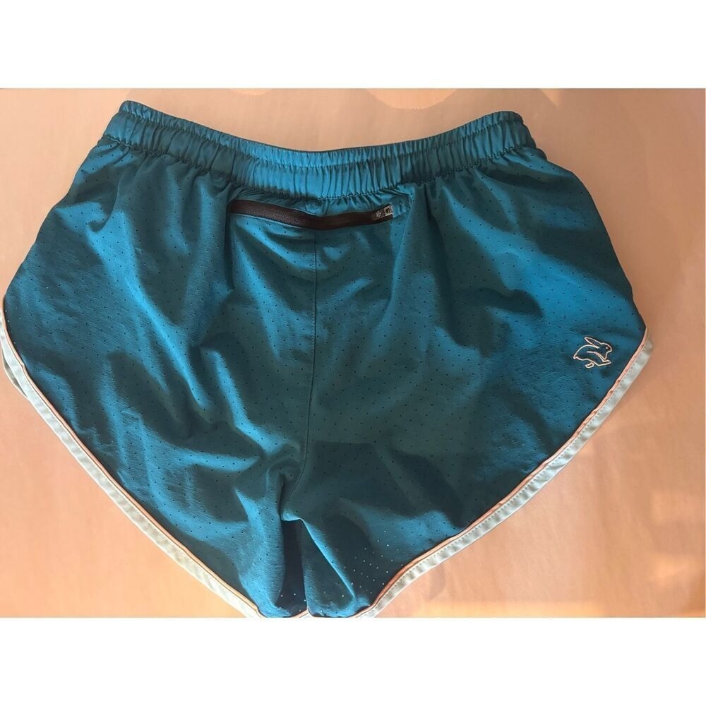 Hawaii Run Big Running Shorts Teal Athletic Gym‎ Activewear - Picture 8 of 8